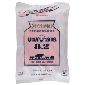 悠哈特浓牛奶糖120g