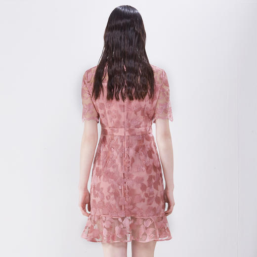 【清仓 连衣裙】夏季女士连衣裙圆领套头中长款裙子 商品图2