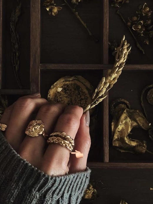 Fyntage | 愛與忠誠 Vatta Braided Ring [戒指 金/银] 商品图0