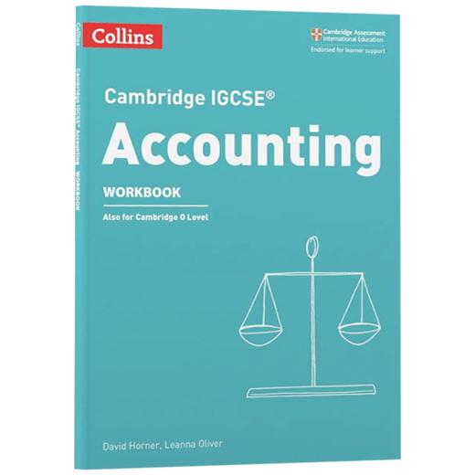 Collins剑桥IGCSE会计练习册 英文原版 CAMBRIDGE IGCSE Accounting Workbook 英文版 进口英语原版书籍 商品图1
