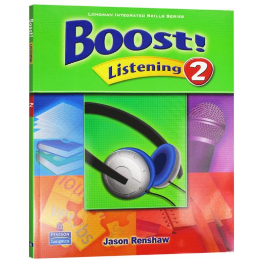 培生朗文中学英语教材 听力分级强化训练2 英文原版 Boost Listening L2级 听力练习技能培训学生用书 小学中高年级 初中 英文版 商品图3