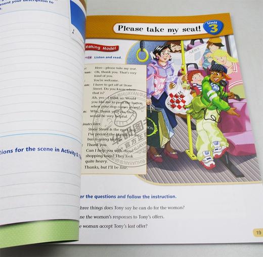 培生朗文中学英语教材 口语分级强化训练3 英文原版 Boost Speaking L3级 口语练习技能培训学生用书 小学中高年级 初中 英文版 商品图2