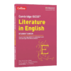 Collins英文原版 Cambridge IGCSE™ Literature in English Student’s Book 柯林斯剑桥IGCSE英语文学学生用书 英文版 进口英语原版书 商品缩略图1