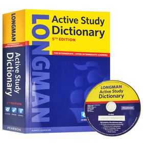 朗文多功能英语学习词典字典 第五版 英文原版 Longman Active Study Dictionary 英文词典 PET备考 英语词汇书 配CD 进口原版书籍