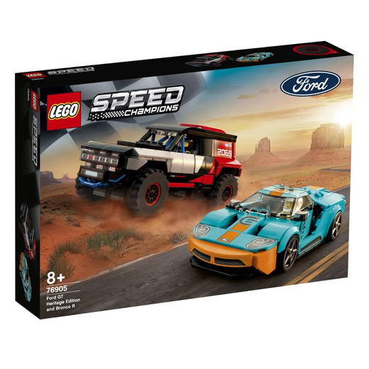 乐高76905超级赛车系列 福特GT汽车 商品图0