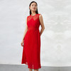 EITIE爱特爱夏季新款精致优雅A字显瘦收腰礼服连衣裙6677305礼服 商品缩略图3