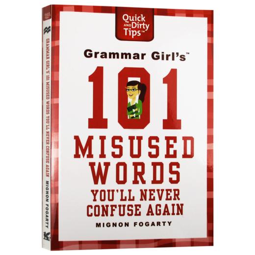 语法女王 101个误用单词英文原版 Grammar Girl's 101 Misused Words You'll Never Confuse Again 英文版工具书 进口原版英语书籍 商品图3