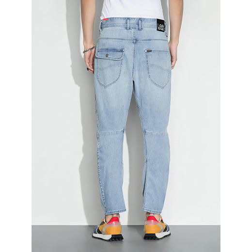 【彭于晏同款】Lee商场同款22春夏新品精玉透凉766浅蓝男牛仔裤LMB100766P66 商品图1