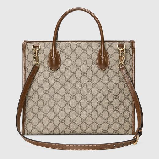 Gucci 古驰 GG Retro系列小号托特包 手提肩挎包 65998392TCG 商品图2