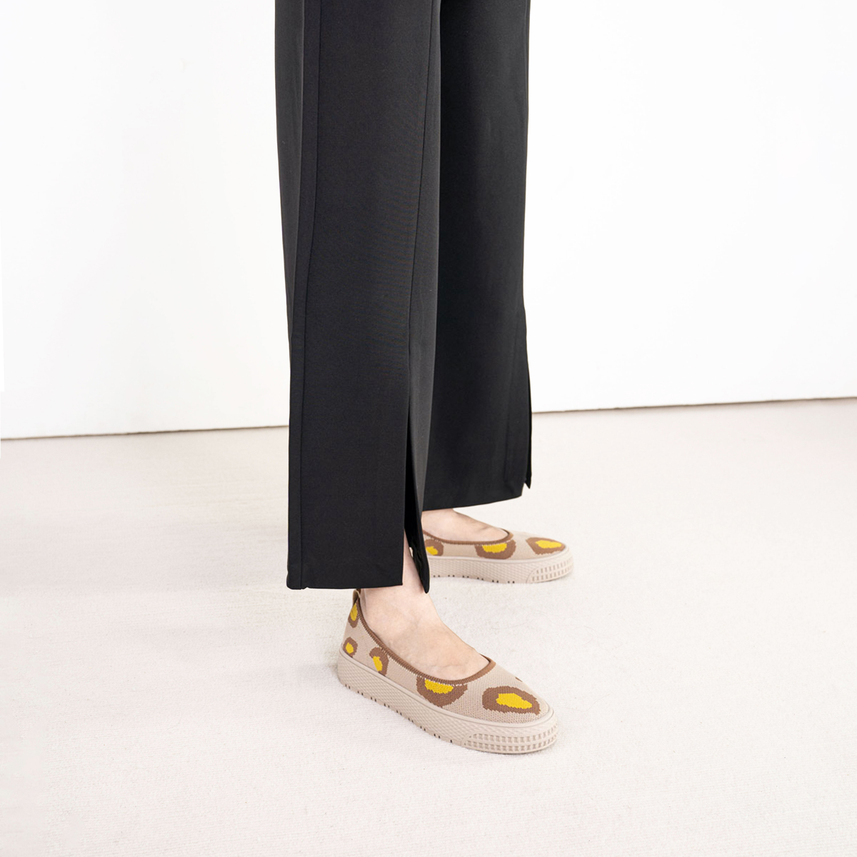 REREJOY2022法式香风针织厚底渔夫鞋新配色QC6329（年后72小时发货）