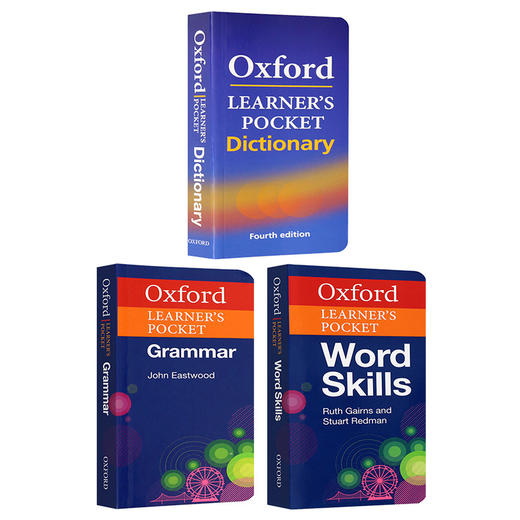 牛津袖珍英语语法词汇词典3册 英文原版辞典 Oxford Learner s Pocket Word Skills 英英字典 全英文版英语学习工具书 进口书籍 商品图1