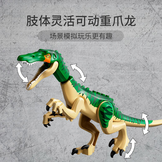 乐高侏罗纪系列76942 重爪龙运输船脱逃 商品图1