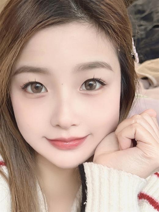 【小红书推荐款】carecon&summerbaby奶茶泡芙，年抛/直径14.5/着色13.9，118/一副 商品图3