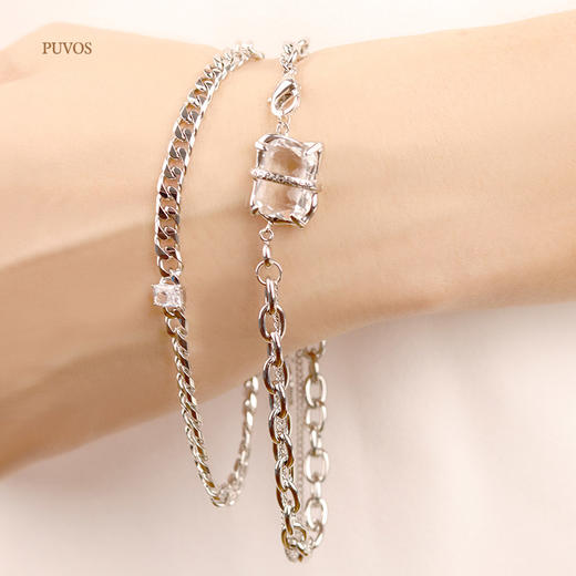  预售|PUWOS普沃斯 小众设计款时尚甜酷风项链 .潮快闪[福利品] 商品图2