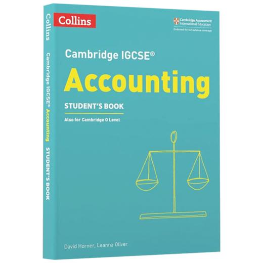 Collins剑桥IGCSE会计学生用书 英文原版 CAMBRIDGE IGCSE Accounting Student’s Book 英文版 进口英语原版书籍 商品图1