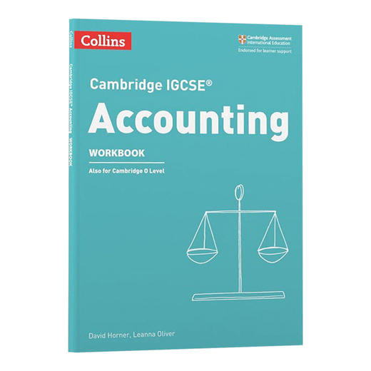 Collins剑桥IGCSE会计练习册 英文原版 CAMBRIDGE IGCSE Accounting Workbook 英文版 进口英语原版书籍 商品图0