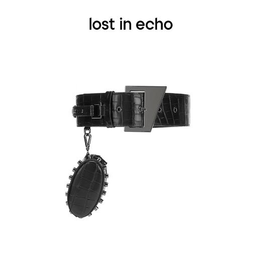 lost in echo Astr极限调节小腰包皮带黑色 商品图0