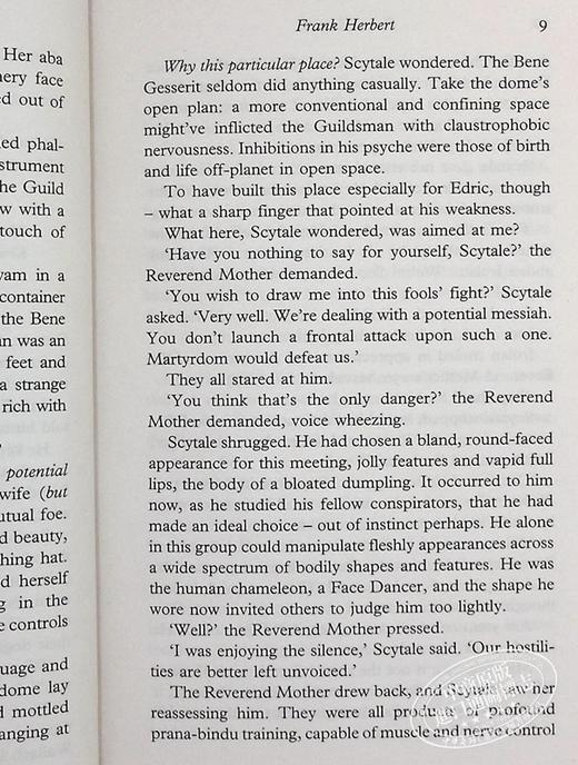 【中商原版】沙丘2 沙丘救世主 Dune Messiah 英文原版 科幻小说星云奖雨果奖作品 D甜茶海王张震同名科幻电影小说 弗兰克赫伯特 Frank Herbert 商品图5