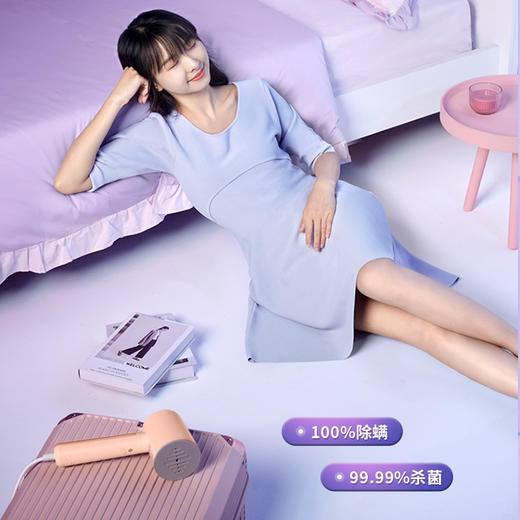 8月内购 松下手持挂烫机家用挂式迷你蒸汽便携式迷你小型电熨斗大功率熨烫机NI-GHD010 商品图1