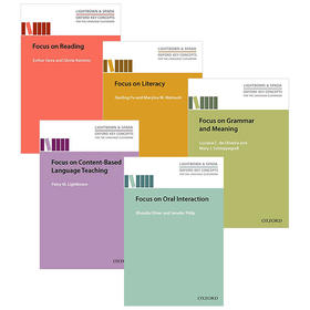牛津研究型教学指导系列5册套装 英文原版 Oxford Key Concepts 语言 语法 读写 口语互动 阅读 教师教学 英文版 进口原版英语书籍