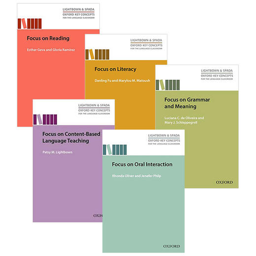 牛津研究型教学指导系列5册套装 英文原版 Oxford Key Concepts 语言 语法 读写 口语互动 阅读 教师教学 英文版 进口原版英语书籍 商品图0