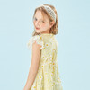 mettekids儿童裙子2022童装洋气网纱小飞袖公主裙女童夏季连衣裙 商品缩略图3