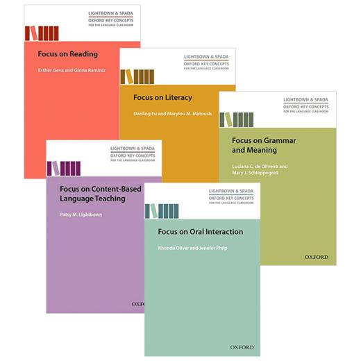 牛津研究型教学指导系列5册套装 英文原版 Oxford Key Concepts 语言 语法 读写 口语互动 阅读 教师教学 英文版 进口原版英语书籍 商品图2