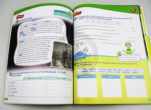 培生朗文中学英语教材 词汇分级强化训练2 英文原版 Boost Vocabulary L2级 词汇练习技能培训学生用书 小学中高年级 初中 英文版 商品图2