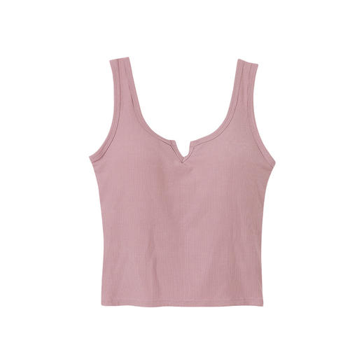 【买一送一！5款颜色可选！！！】2022 网红新款性感时尚小背心女打底内衣搭外穿加宽肩带固定杯胸垫u领9吊带背心 商品图4