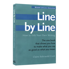 一行行 如何编辑你写的文章 英文原版 Line by Line 写作指南参考工具书 英文版进口原版英语书籍