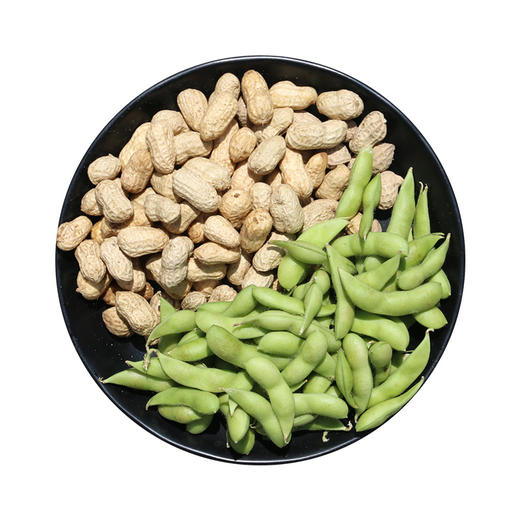 【双拼组合】农家花生+毛豆双拼组合  夏日烧烤小凉菜   生态种植  新鲜采摘搭配发货  1斤 商品图4