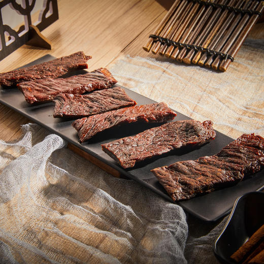 【大片更入味】乌克尔塔拉风干大片牛肉干 250g 天 ran牧场 嚼劲十足 口感独特 满口肉香 商品图0