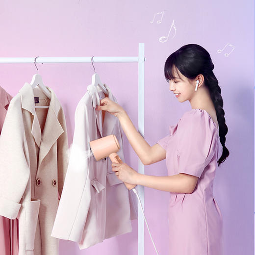 8月内购 松下手持挂烫机家用挂式迷你蒸汽便携式迷你小型电熨斗大功率熨烫机NI-GHD010 商品图2