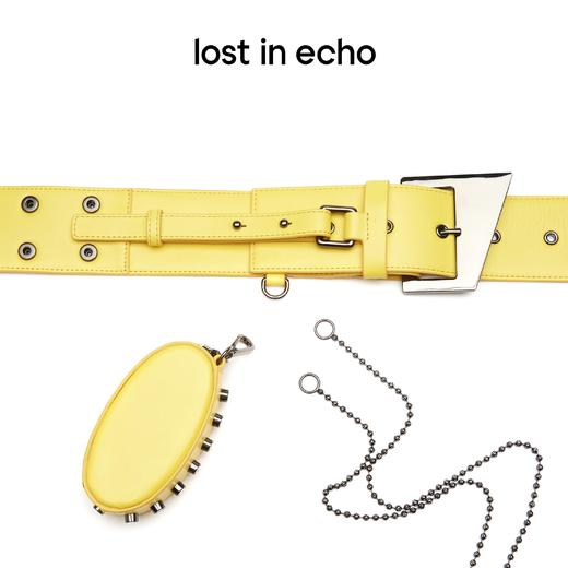 [捡漏价]lost in echo 原创设计师品牌 Astr极限调节小腰包皮带黄色 商品图1