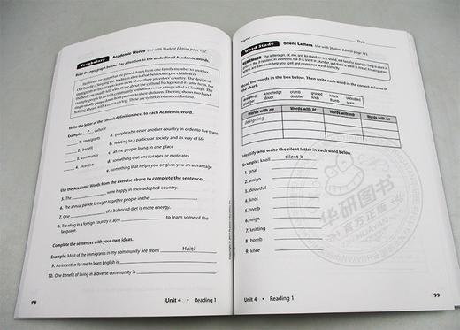 美国ESL综合中学教材练习册第3级 英文原版 New Keystone Level 3 Workbook 英文版进口原版英语书籍 商品图1