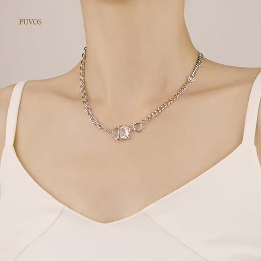  预售|PUWOS普沃斯 小众设计款时尚甜酷风项链 .潮快闪[福利品] 商品图1
