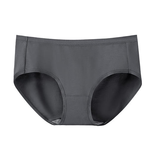 老米优品 / 3色一组。简约好穿的小内内！《MUJI代工女士莫代尔石墨烯抑菌中腰三角裤》简约日式无印女士三角内裤，莫代尔内裤，纯色女款中腰内！ 商品图2