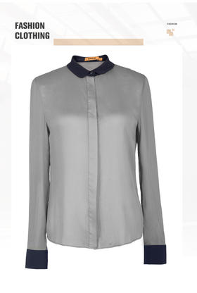 孤品“哲学家”衬衫-J20134198   衬衫（四季可穿）颈袖添香不退可换