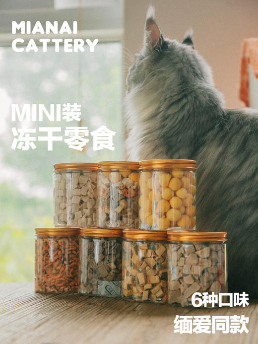 缅爱宠物零食冻干MINI装 商品图0