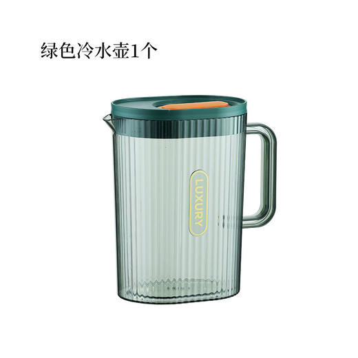 【“肚”量大 冷热皆可】高颜值冷水壶家用耐高温大容量冰箱凉水壶凉水杯套装 商品图4