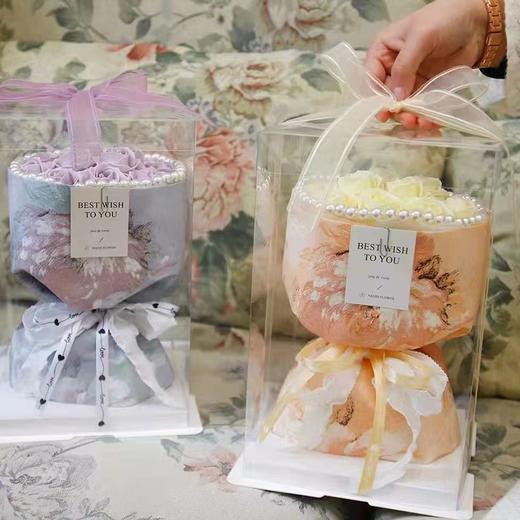 【蛋糕盒花】透明方形礼盒（4寸/6寸） 商品图7