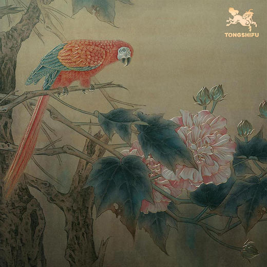 铜师傅 手工錾刻 铜雕画《醉眼看花》 商品图3