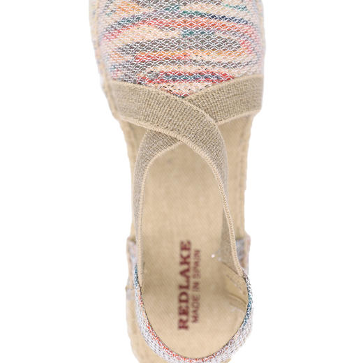 西班牙原产手工制作时尚轻便超舒适女款草编鞋 301S-粉蓝色 商品图7