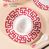 66头囍事连连骨瓷餐具 商品缩略图2