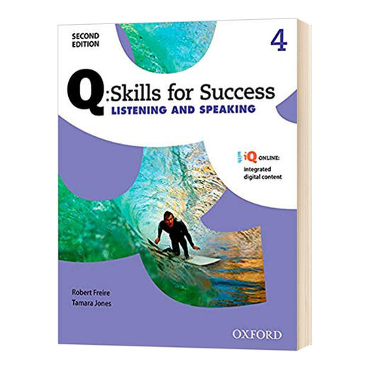 牛津学术成功系列听说教材4级 英文原版 Oxford Q Skills for Success Listening and Speaking 4 英文版进口英语词汇语言学习书籍 商品图0