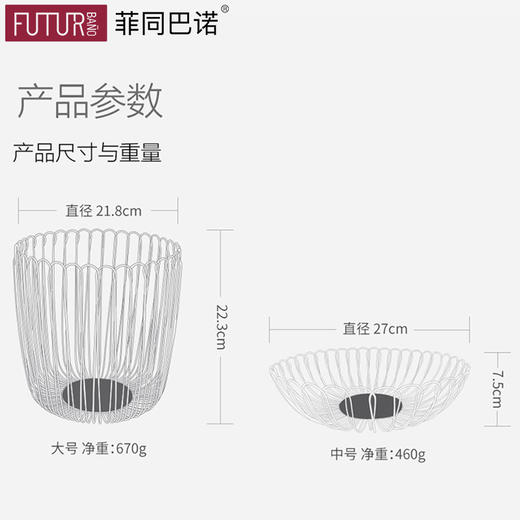 FUTURBANO莲花水果篮 商品图2