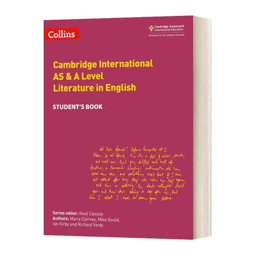 Collins英文原版 Cambridge International AS A Level Literature in English 柯林斯剑桥国际 考试英语文学学生用书 英文版 进口英语书 商品图0