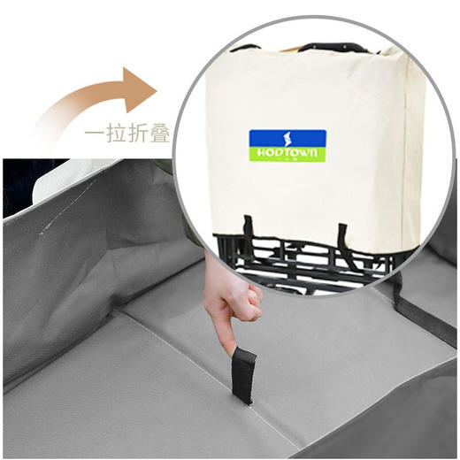 何大屋 Hodtown  外折叠车野营车 野餐车营地车 露营车 户外推车购物旅游买菜车 手动推车HDW1511 商品图1
