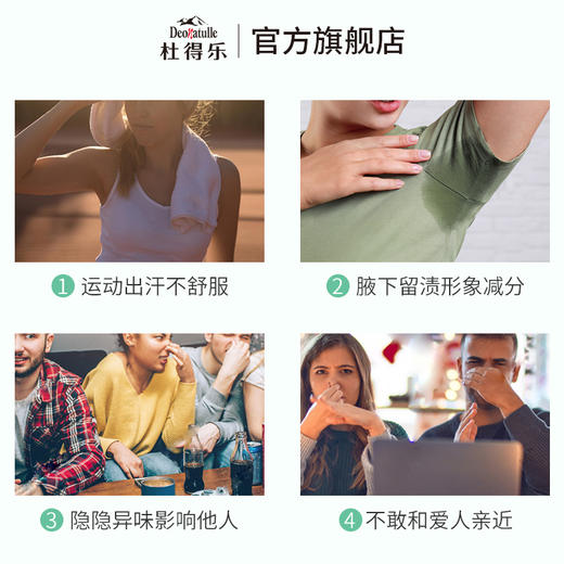 日本杜得乐祛味止汗膏 商品图2