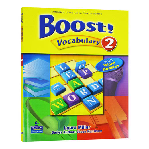 培生朗文中学英语教材 词汇分级强化训练2 英文原版 Boost Vocabulary L2级 词汇练习技能培训学生用书 小学中高年级 初中 英文版 商品图0